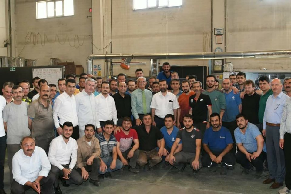 Yusuf Ziya YILMAZ ' ın Fabrikamıza Ziyareti